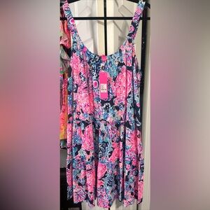NWT Lilly Pulitzer Loro swing dress size large!